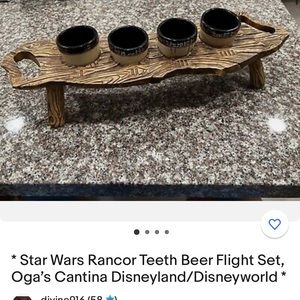 Star Wars Rancor Teeth Beer Flight Set, Oga's Cantina